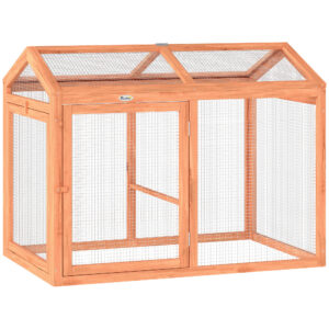 Enclos poulailler modulable en bois pour 2 poules