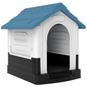 Niche pour chien chenil à l'extérieur pour chiens de petite et moyenne taille 64,5 x 57 x