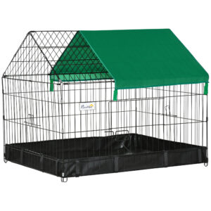 Cage enclos lapins petits animaux rongeurs Intérieur ou Extérieurs avec bache Protection I